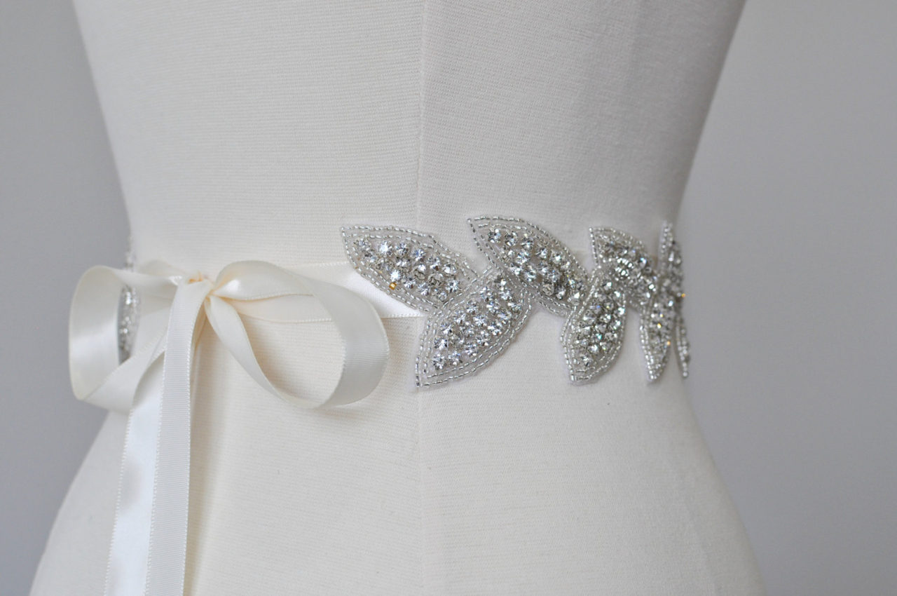 10 Beautiful Bridal Sashes & Belts to Make your Dress Unique ...