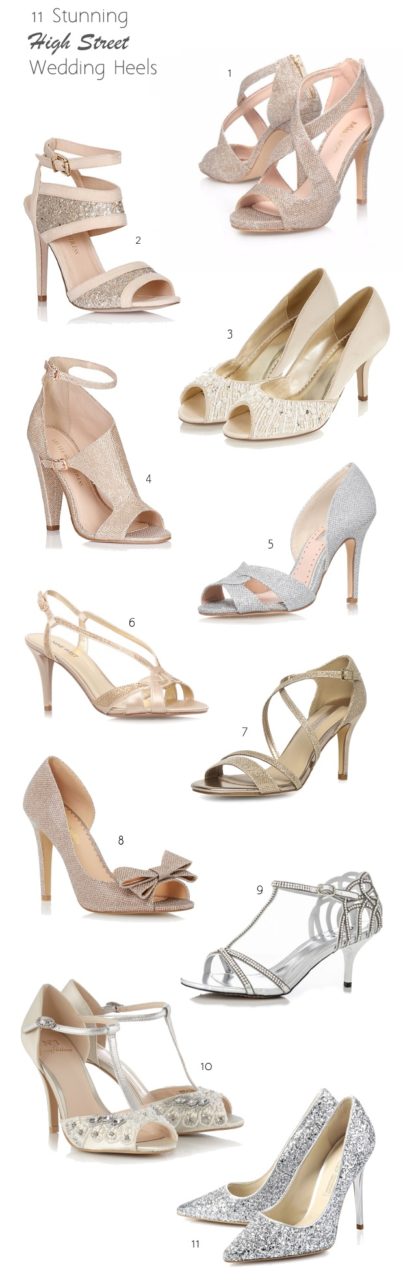 11 Stunning High Street Wedding Shoes for Summer Brides 2015 ...