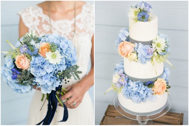 download blue and peach wedding