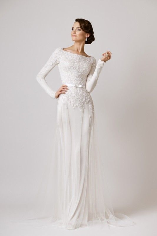 Winter Wedding Dresses With Sleeves 9