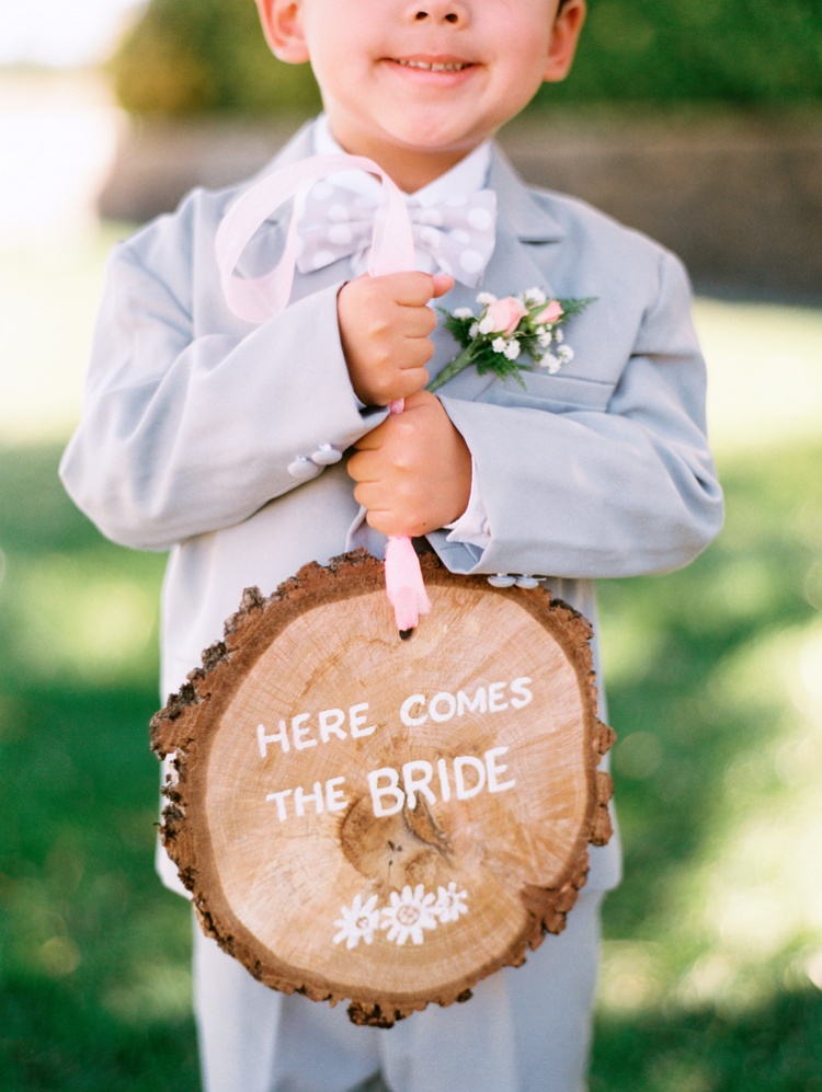 wedding plaques for page boy