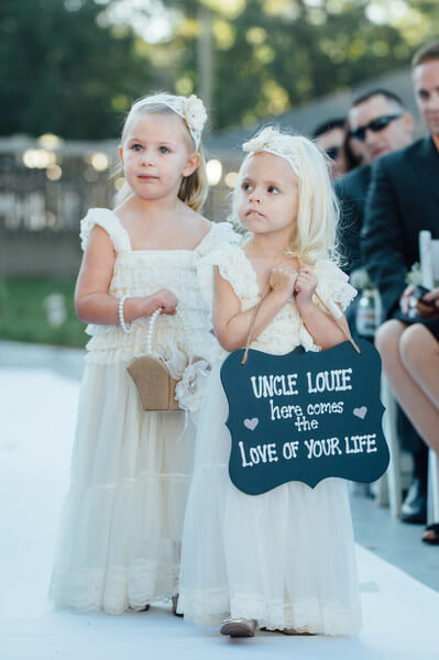 pageboy and flower girl